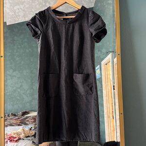 Gerard Darel Dark Gray Shift Dress